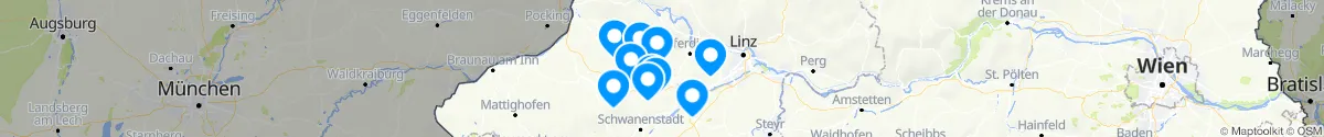 Map view for Pharmacies emergency services nearby Michaelnbach (Grieskirchen, Oberösterreich)
